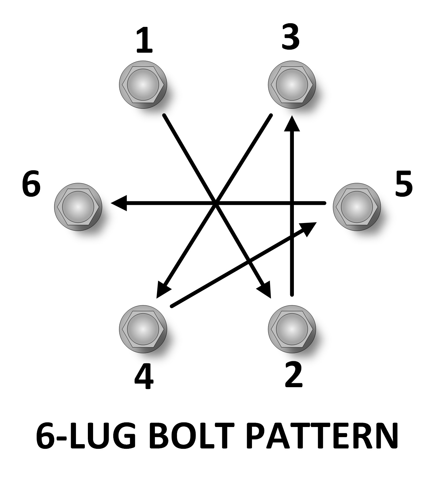 6 lug bolt pattern